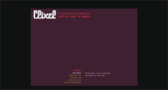 Desktop Screenshot of clixel.com
